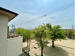 2階バルコニー眺望　休日は家族みんなで天体観測が楽しめる空間に♪