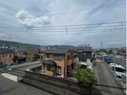 7.7帖直通バルコニーからの景色