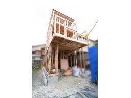 建築中外観建築中外観(2025年9月撮影)