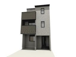 完成イメージ(※掲載の外観完成予想CGは、図面を基に描き起こしたもので実際とは多少異なります。)