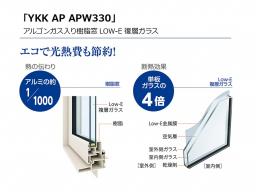 高い断熱性能で、夏は涼しく、冬は暖かい、高性能樹脂窓。「樹脂」+「Low-E複層ガラス」で実現した国内最高レベルの断熱性能を持つサッシです。