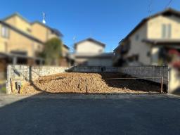 現地土地 間口広々９．４ｍ