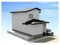 ※建物プラン完成イメージ(※掲載のＣＧパースは図面を基に描き起こしたもので実際とは多少異なります。)