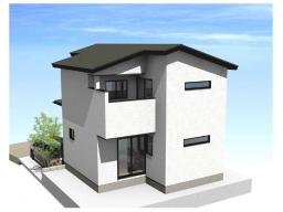 ※建物プラン完成イメージ(※掲載のＣＧパースは図面を基に描き起こしたもので実際とは多少異なります。)