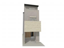 ※完成イメージ(※掲載のＣＧパースは図面を基に描き起こしたもので実際とは多少異なります。)