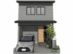 建物プラン例の完成イメージ (※掲載のCGパースは図面を基に描き起こしたもので実際とは多少異なります。)