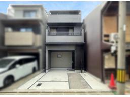 【現地外観】落ち着いた色調のスタイリッシュなデザイン。