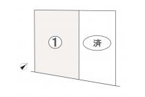 区画図　全２戸
