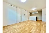 15.2帖LDK。対面式キッチンでご家族、ご友人との語らいも楽しめます。