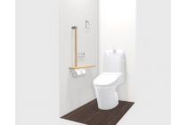 2階トイレ：水アカがこびりつかず、お掃除がラクラク。強力な水流が便器鉢内のすみずみまで回り、少ない水でもしっかり汚れを洗い流します。