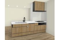 キッチン：「アシストポケット・シェルフ付」の大容量引き出しで、調理器具や食器の出し入れがスムーズに！