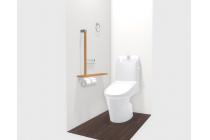 2階トイレ：水アカがこびりつかず、お掃除がラクラク。強力な水流が便器鉢内のすみずみまで回り、少ない水でもしっかり汚れを洗い流します。