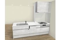 【キッチン※イメージ】扉には汚れが拭き取りやすい特殊な加工がされており、油汚れなども簡単に拭き取れます。