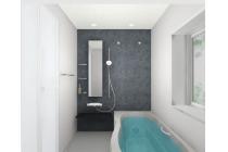 お湯が冷めにくい、浴槽保温材と保温組フタの「ダブル保温」構造。くるりんポイ排水口など毎日のお手入れもラクラク。ガス温水浴室暖房乾燥機付です。※画像はイメージです。