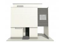 ※掲載の外観完成予想CGは、図面を基に描き起こしたもので実際とは多少異なります。 イメージ図につき、風景、建物、植栽などについては施工後の現物との差異が生じます。