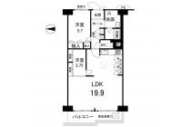 西ノ京スカイハイツA棟707号室