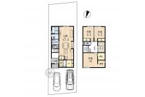 【ゼロホーム建築プラン例】建物価格：2493万円(税込)／建延面積：102.67㎡(31.05坪)　※地盤改良費・外構工事費・水道工事費は価格には含まれません。