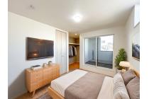 一日の終わりを静かに過ごせる、落ち着いた主寝室。（写真：３階７．６帖洋室）※掲載の写真は現地写真にCGで家具を配置したイメージです。実際にはモデルセッティングはございません。