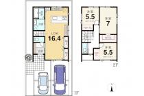 長岡京市城の里1号地