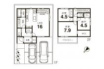 ※プラン中の外構・植栽・家具・車・小物などは参考価格に含まれません。