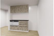 カップボード(※イメージ)：天井近くまで無駄なく収納スペースを確保。普段使わないストック品や季節物の食器を収納するのに最適です。