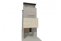 ※完成イメージ(※掲載のＣＧパースは図面を基に描き起こしたもので実際とは多少異なります。)