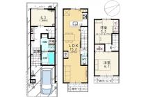 【間取図】現地見学のご希望や物件の詳細についてはお気軽にお問合せください。