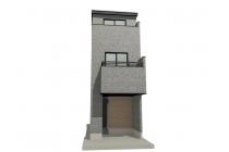 完成イメージ ※掲載の外観完成予想CGは、図面を基に描き起こしたもので実際とは多少異なります。