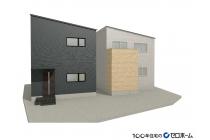 ※完成イメージ(※掲載のＣＧパースは図面を基に描き起こしたもので実際とは多少異なります。)