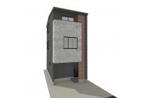※掲載の外観完成予想CGは、図面を基に描き起こしたもので実際とは多少異なります。 イメージ図につき、風景、建物、植栽などについては施工後の現物との差異が生じます。