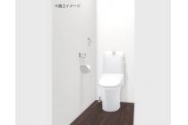 落ちにくい汚物汚れも、水を流すだけツルンっと落とせる新素材”アクアセラミック”で毎日のお手入れ簡単！