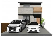 【建物参考プラン例で建てた場合の完成イメージ】※掲載のCGパースは図面を基に描き起こしたもので実際とは多少異なります。
