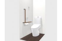 2階トイレ(※イメージ)：毎日気持ちよく使える、快適性に配慮したトイレです。