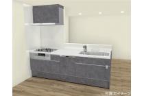 ラクな姿勢で使いやすいスライド式「食器洗い乾燥機」が標準装備。後片付けの時間が短縮でき、シンクまわりもすっきり片付きます。