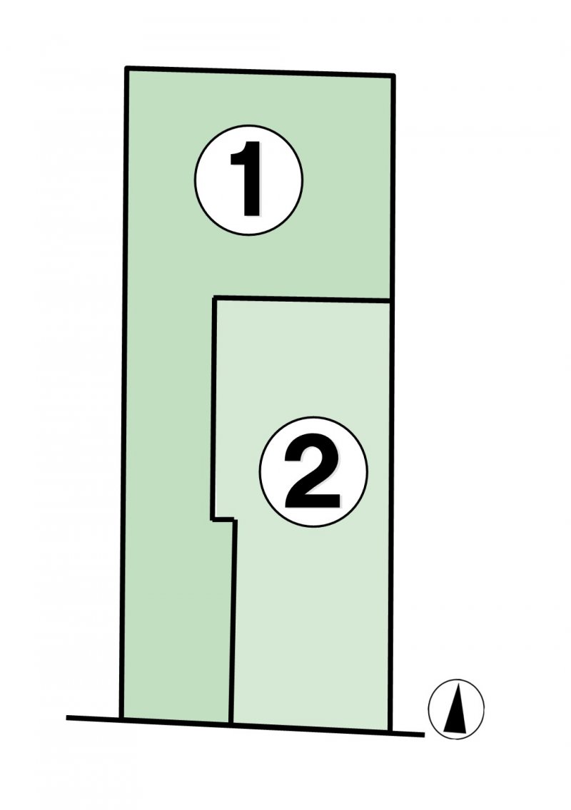 区画図　全２区画