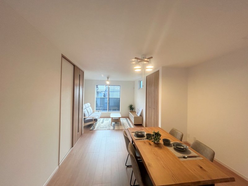 LDK18.5帖 ナチュラルテイストの家具を合わせました！