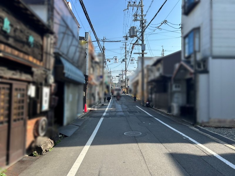 前道（2025年11月撮影）