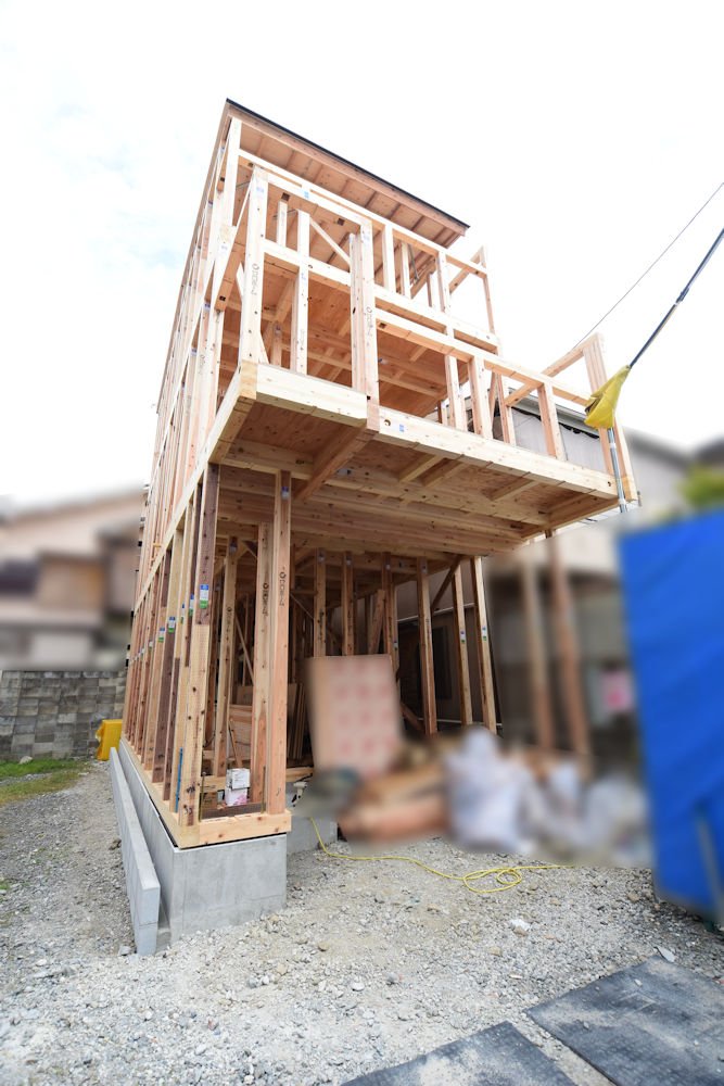 建築中外観(2025年9月撮影)