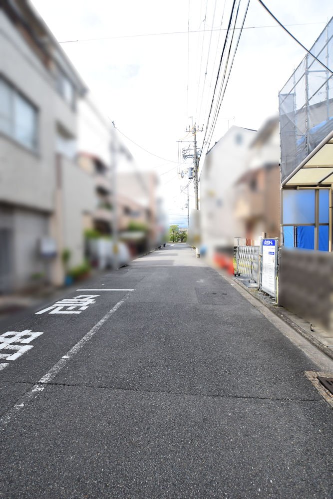 前道(2025年9月撮影)