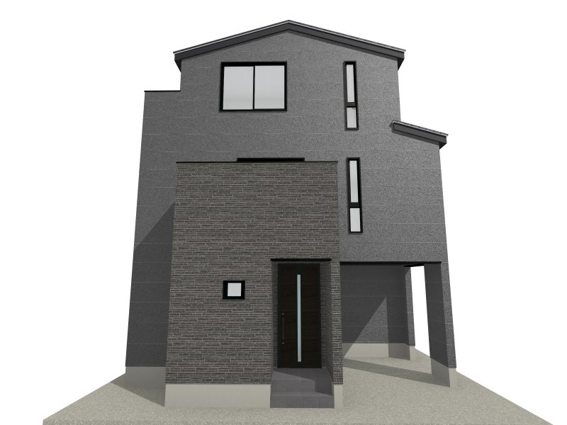 完成イメージ　※掲載のＣＧパースは図面を基に描き起こしたもので実際とは多少異なります