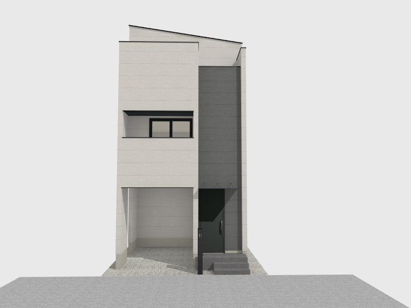 ※掲載の外観完成予想CGは、図面を基に描き起こしたもので実際とは多少異なります。 イメージ図につき、風景、建物、植栽などについては施工後の現物との差異が生じます。