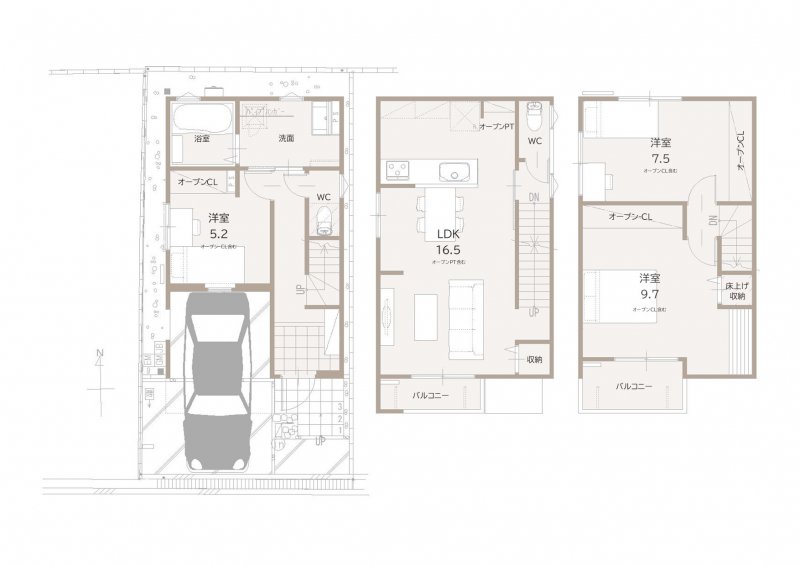 それぞれの生活スタイルに合わせてお部屋を選んでいただけます♪