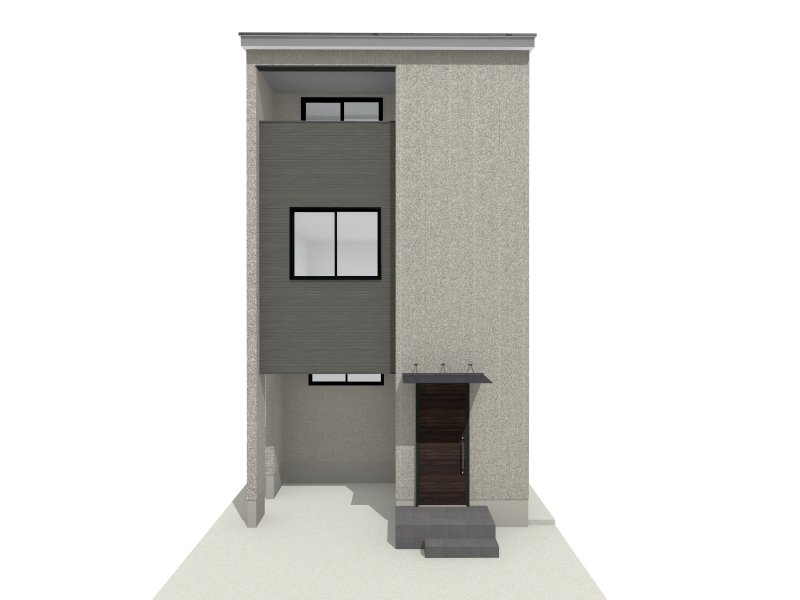 ※掲載の外観完成予想CGは、図面を基に描き起こしたもので実際とは多少異なります。 イメージ図につき、風景、建物、植栽などについては施工後の現物との差異が生じます。