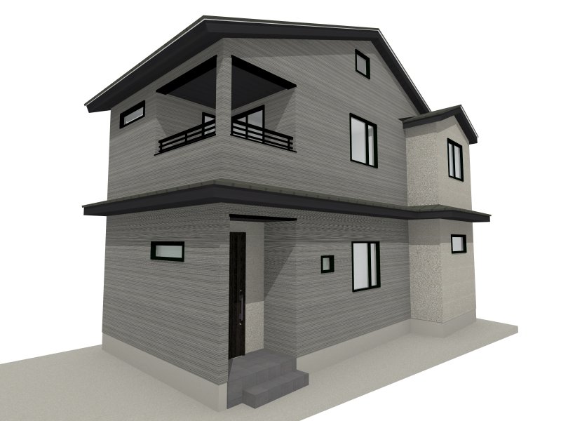 【II】建物プラン例イメージパース