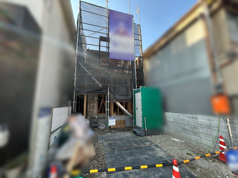 建築中外観(2025年12月撮影