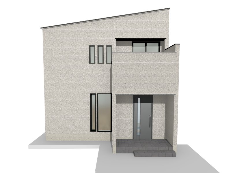 完成イメージ(※掲載の外観完成予想CGは、図面を基に描き起こしたもので実際とは多少異なります。)