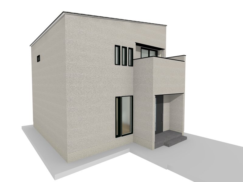 完成イメージ(※掲載の外観完成予想CGは、図面を基に描き起こしたもので実際とは多少異なります。)