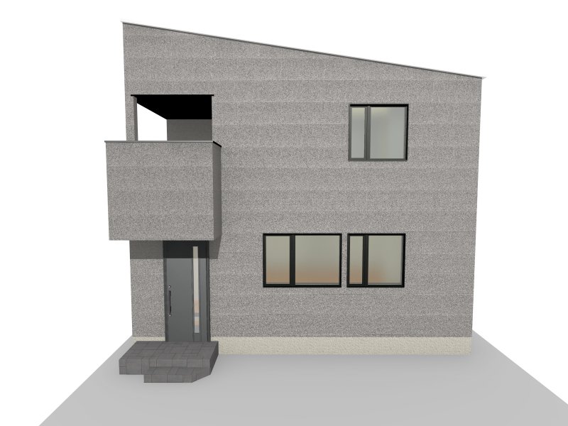 完成イメージ(※掲載の外観完成予想CGは、図面を基に描き起こしたもので実際とは多少異なります。)