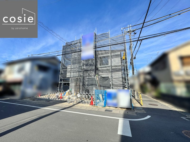 ②号地建築中外観(2025年12月撮影)