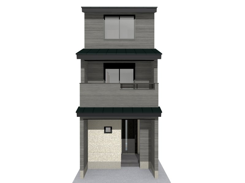 ※完成イメージ(※掲載のＣＧパースは図面を基に描き起こしたもので実際とは多少異なります。)